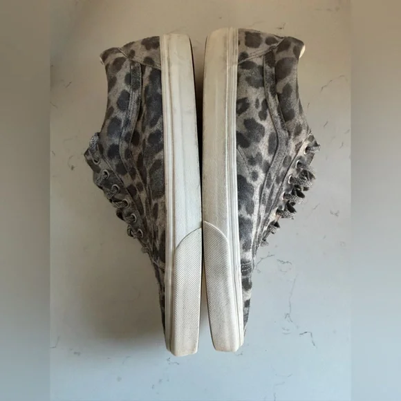 Vans Old Skool men's  Skateboarding   Leopard Canvas‎ VN0A38G19FS sz 13 - Picture 6 of 11